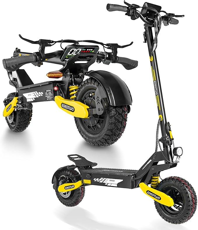 Electric Scooter for Adults, 1200W Peak Motor Fast E Scooter, Foldable