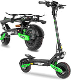 Electric Scooter for Adults, 1200W Peak Motor Fast E Scooter, Foldable
